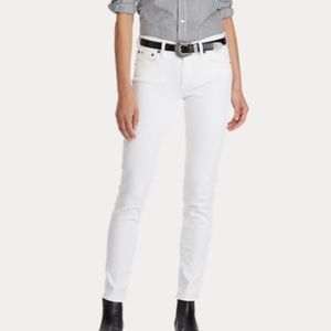 White Polo Ralph Lauren Tompkins denim Brand new